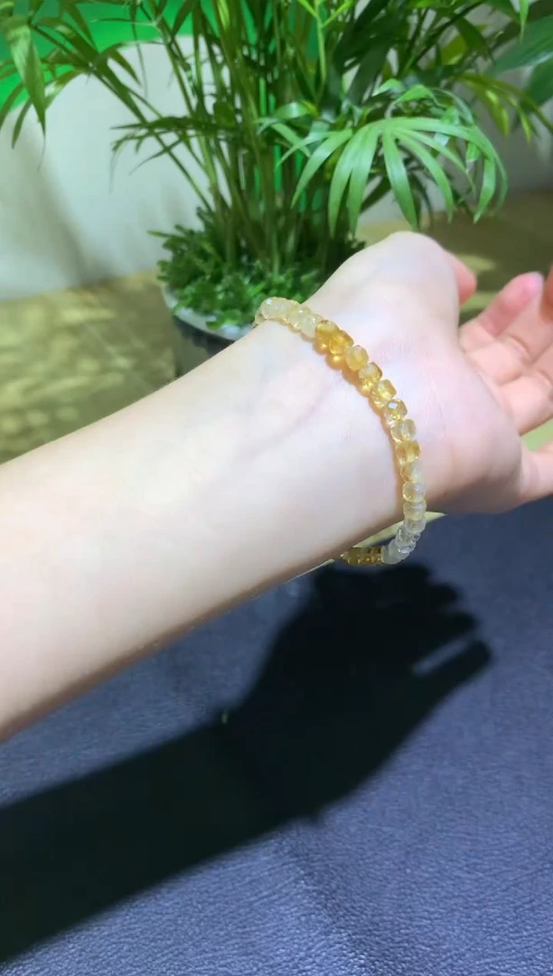 手镯玛瑙/玉髓未镶嵌黄水晶