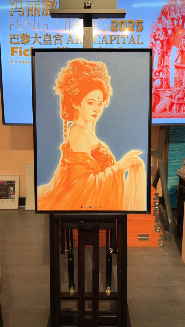油画30人物-冯丽鹏-油画