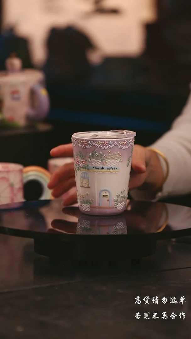 陶瓷景德镇可爱设计师款陶瓷