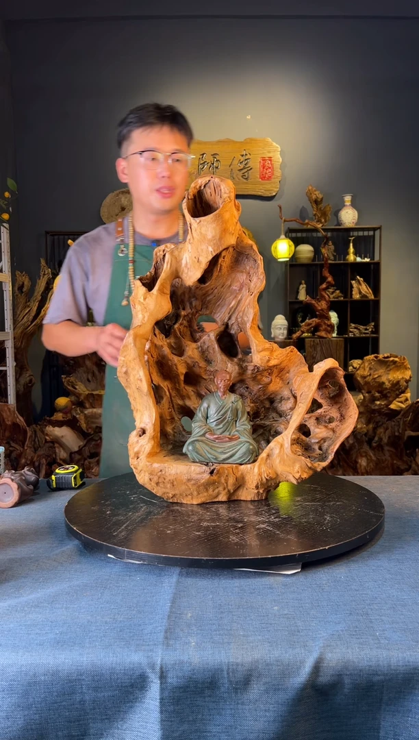 木卢师傅根艺作品（不包含人物摆件）