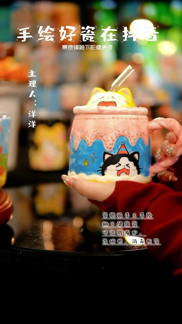 景德镇手绘陶瓷&A393