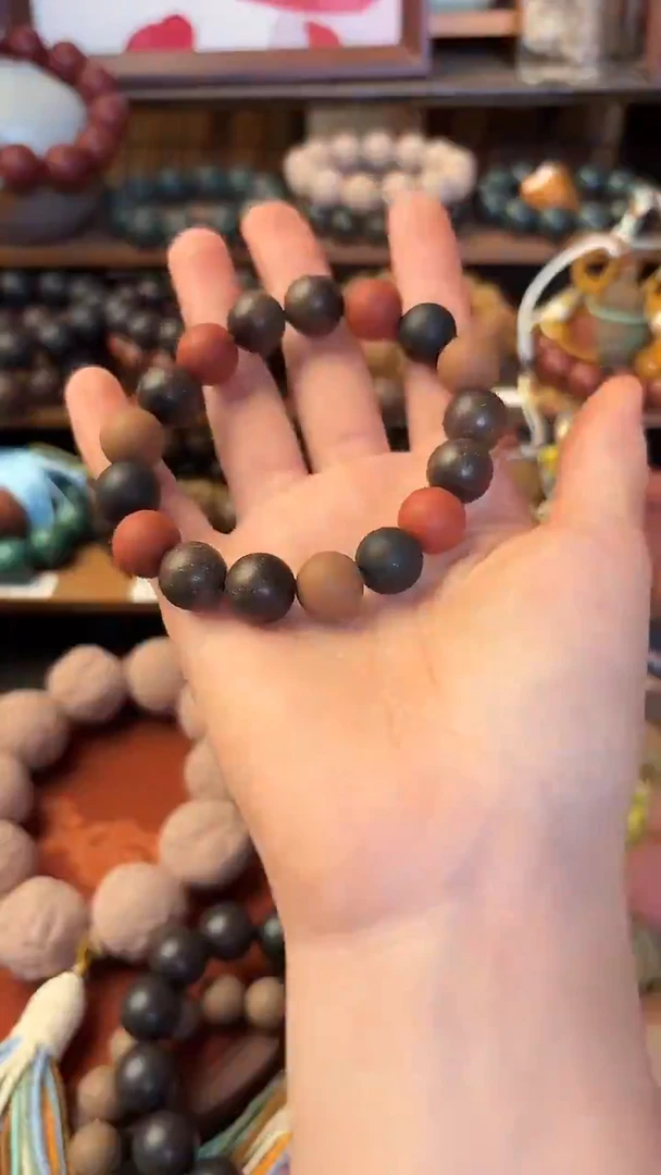 泥塑圆珠多宝手串体验款一条