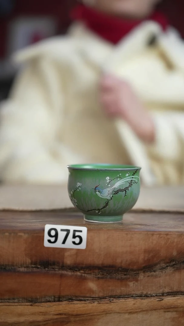 【闪购商品】杯等烟雨陶瓷手作杯975