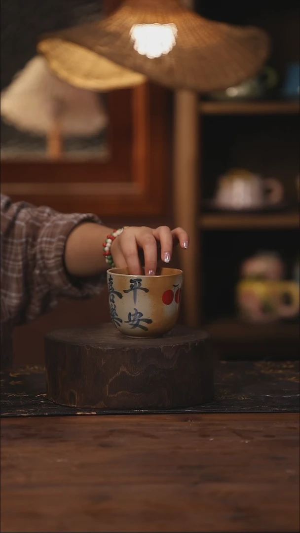 陶瓷景德镇高温釉下手绘陶瓷185