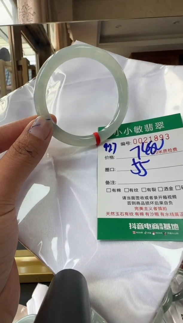 未镶嵌手镯翡翠H****CA货手镯
