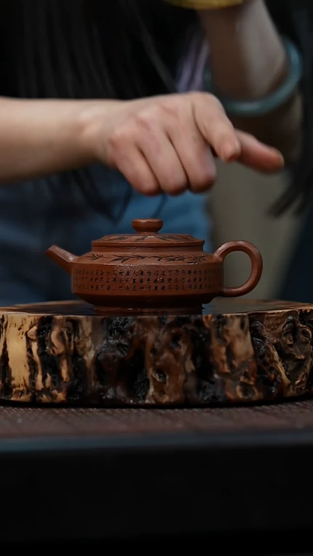 茶壶紫砂宜兴岁颐传砂原矿全手19