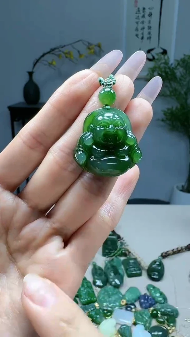 未镶嵌和田玉挂件1