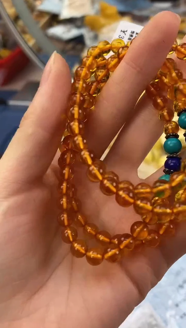 裸石琥珀未镶嵌天然琥珀蜜蜡