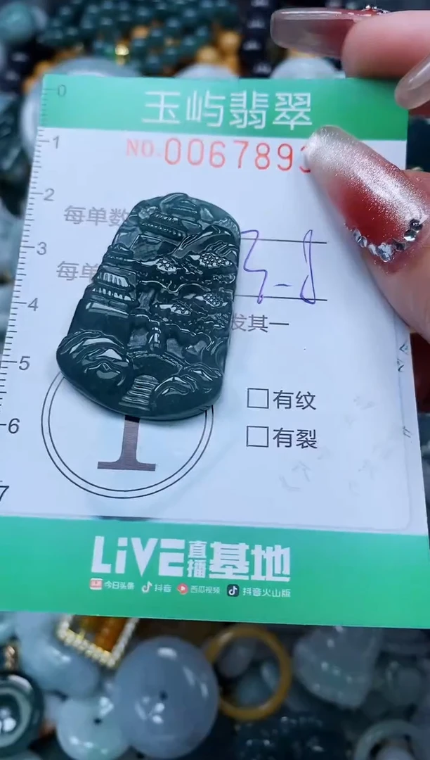 【闪购商品】翡翠颈饰未镶嵌闪购0067893