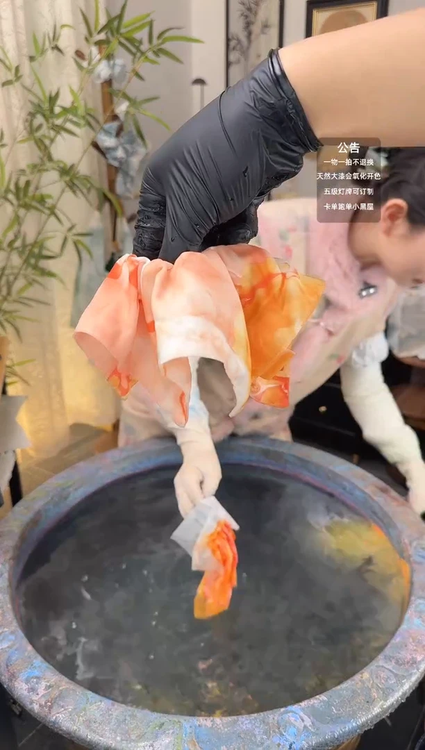 19 枕霞 方巾发圈