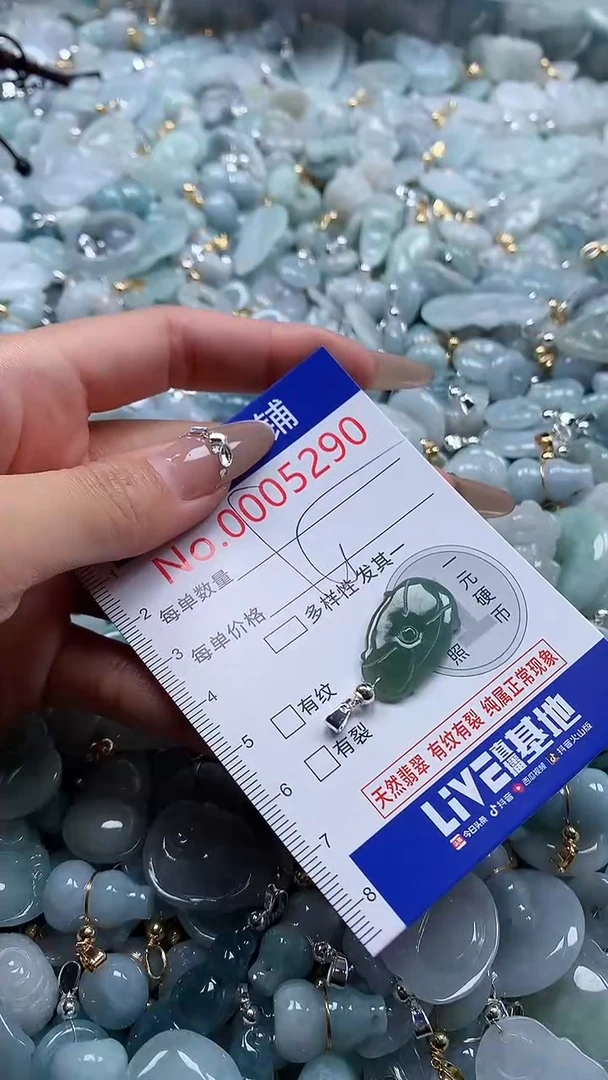 翡翠未镶嵌吊坠(不含链)5290