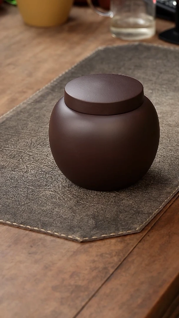 紫砂茶宠紫砂茶叶罐