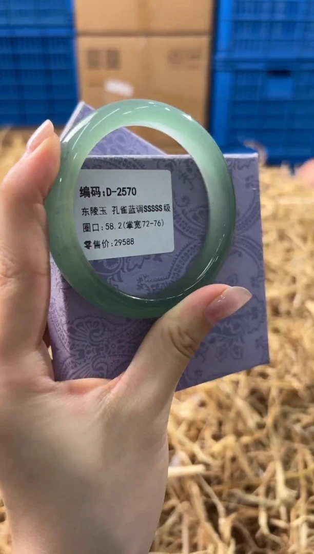 未镶嵌手镯石英质玉D-2570