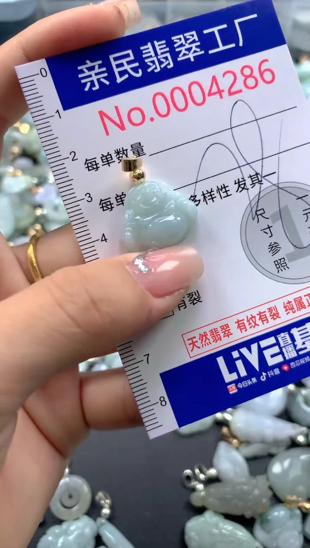 颈饰未镶嵌翡翠4286