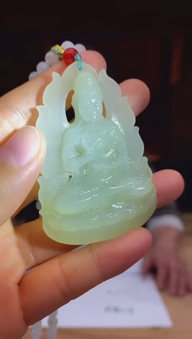 和田玉未镶嵌颈饰d228