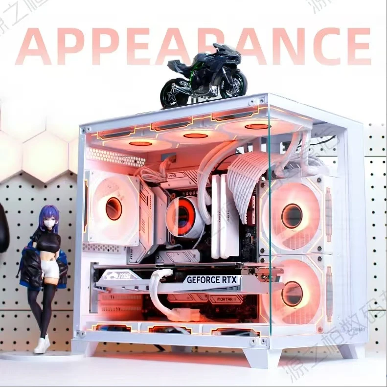 高性能游戏设计办公台式机DIY电脑主机整机电竞吃鸡海景房渲染