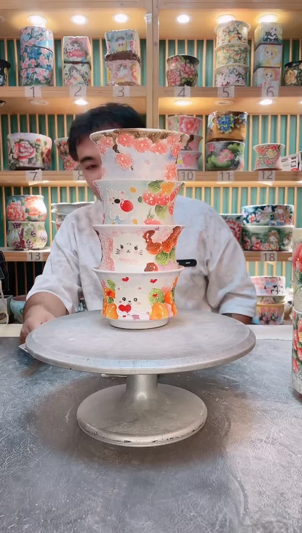 瓷片默认微瑕一物一拍0925-073-4个