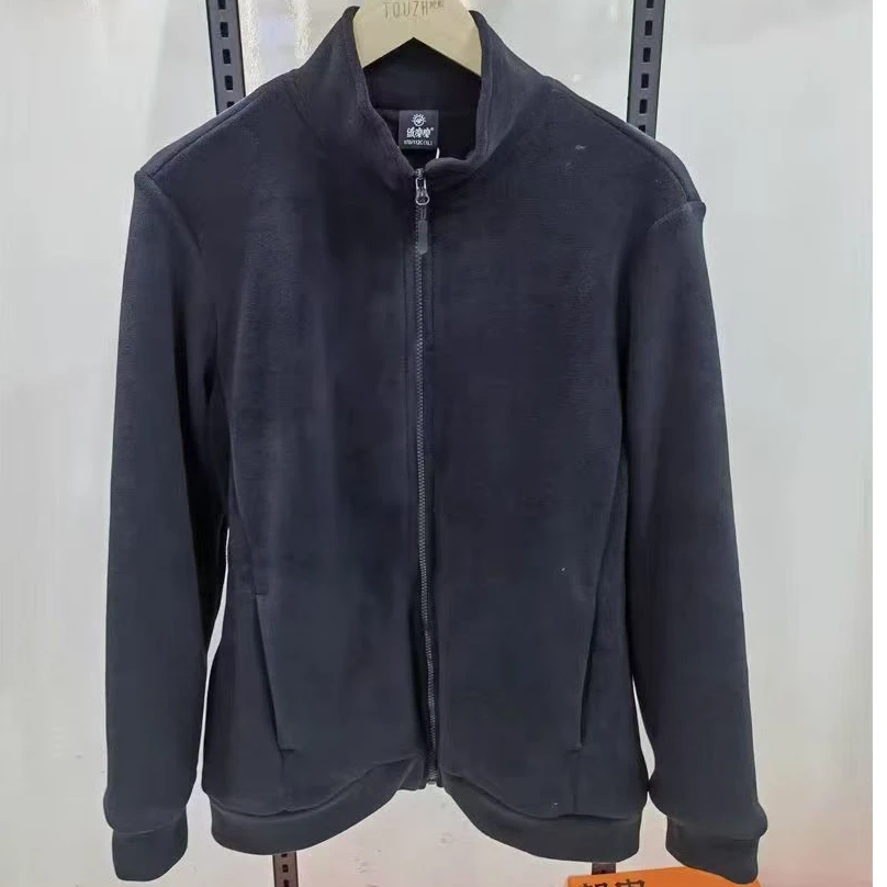 【靓衣园】时尚男士立领加厚加奥粒绒休闲外套（28）