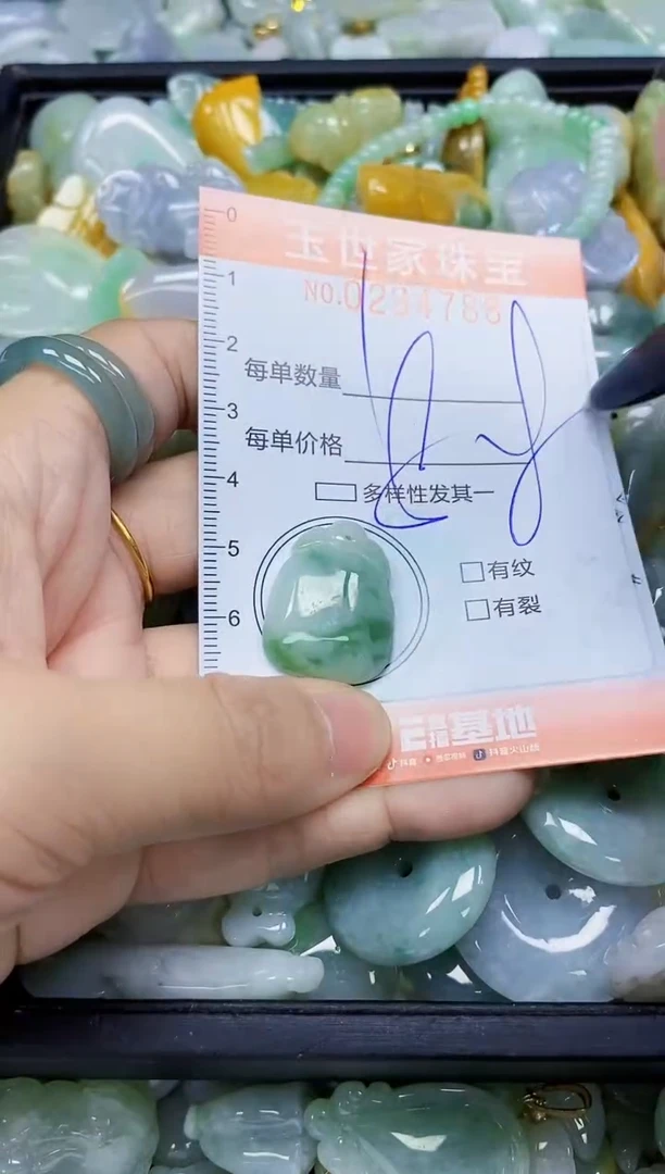 翡翠未镶嵌颈饰闪购0294788