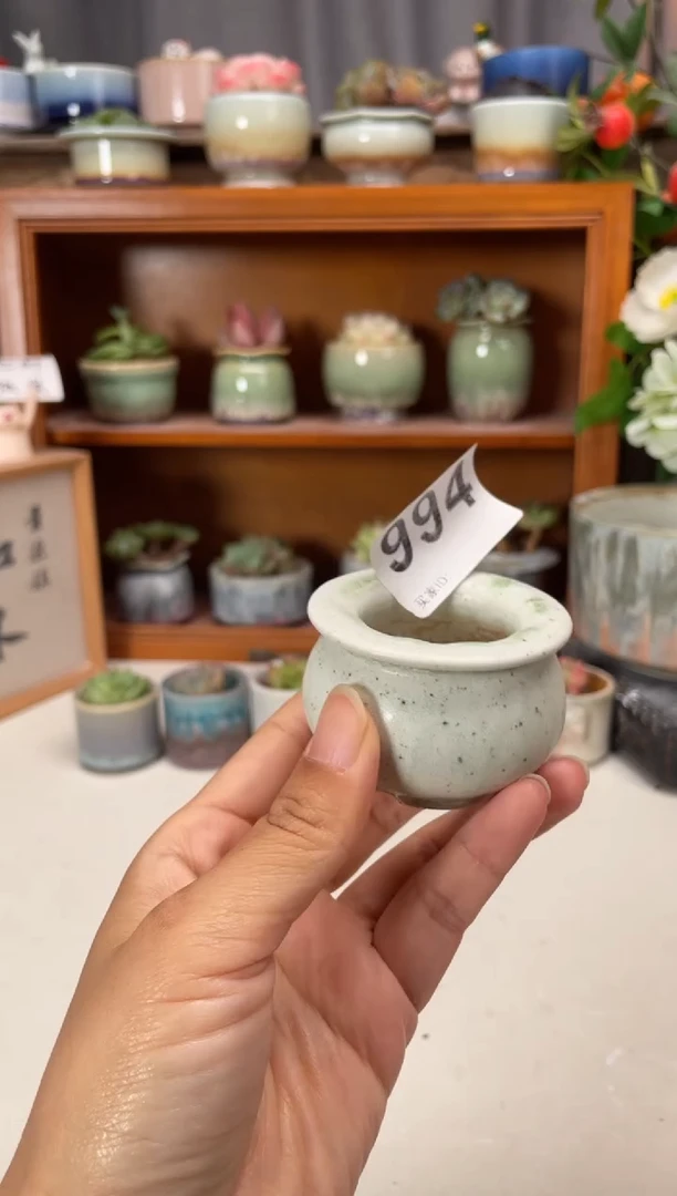 瓷片994知木小芳花盆