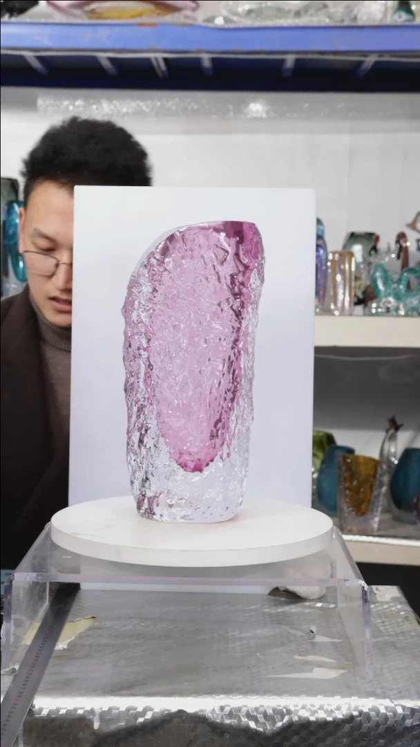 【闪购商品】琉璃【幻彩】高32精品琉璃正常手工痕迹