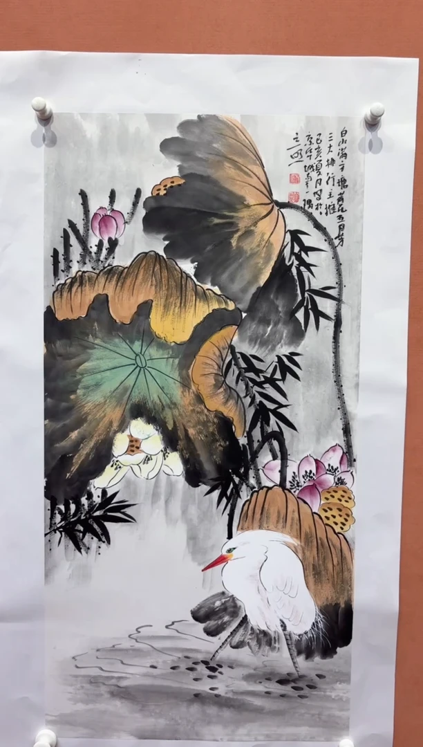 国画师立照老师国画作品