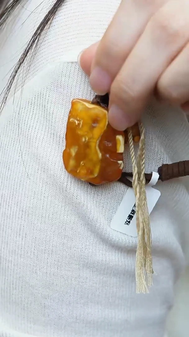 未镶嵌琥珀手链蜜蜡橘皮手串