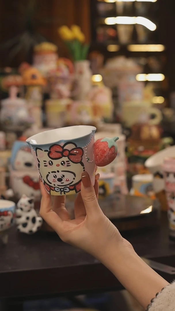 景德镇釉下彩绘设计师款式陶瓷