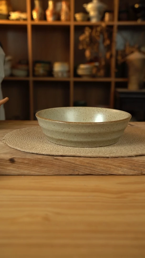 奶奶系列的9英寸螺纹直筒盘1个