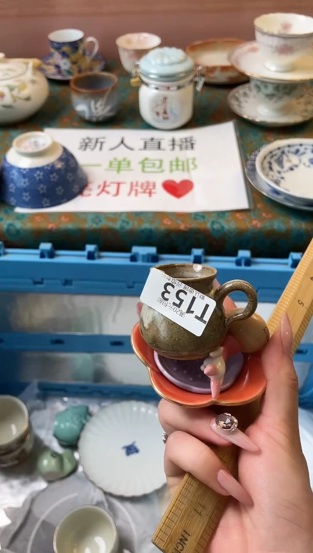 瓷片娜瓷器瓷器T153
