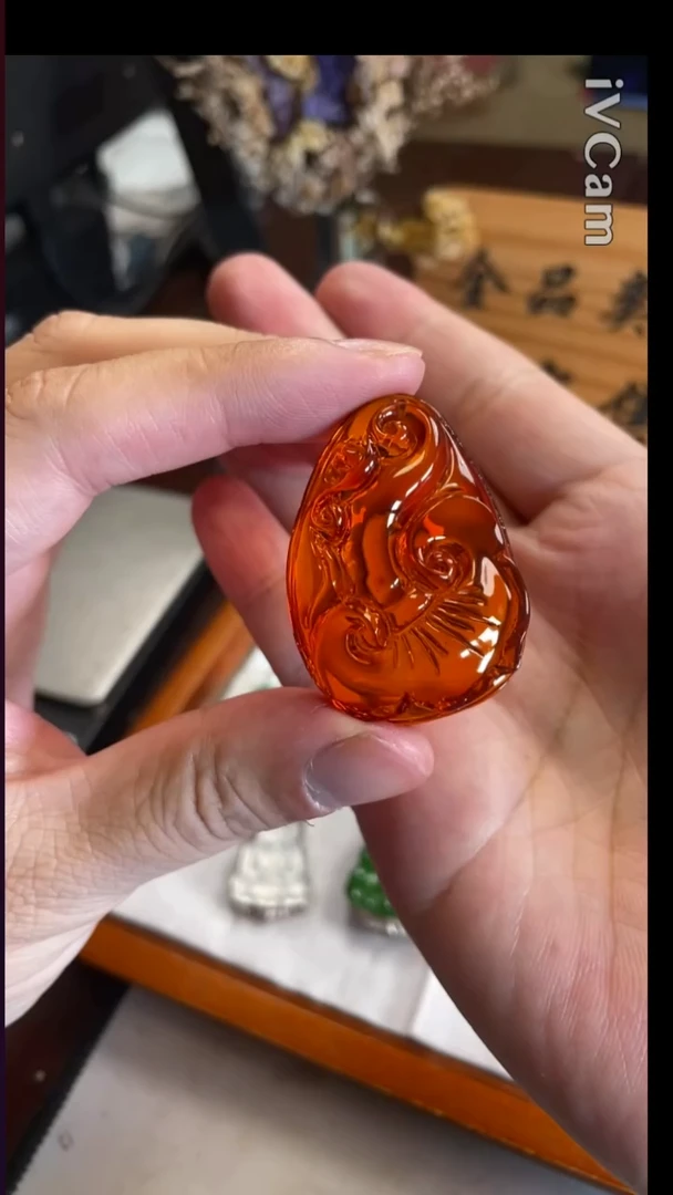 未镶嵌定制琥珀3538号