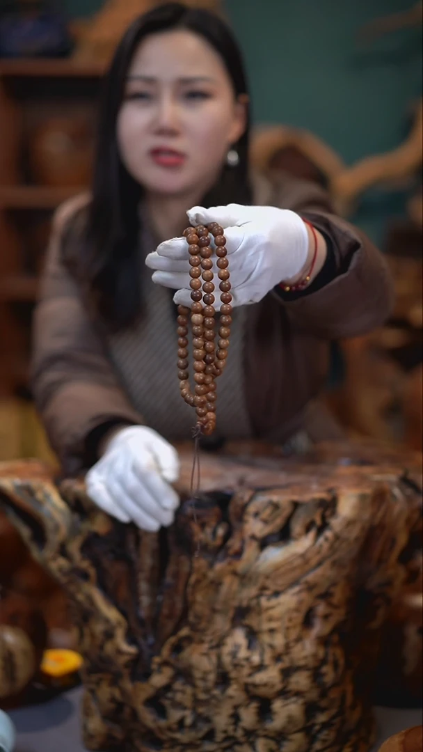 【闪购商品】枣木雷击枣木1.0手串108颗