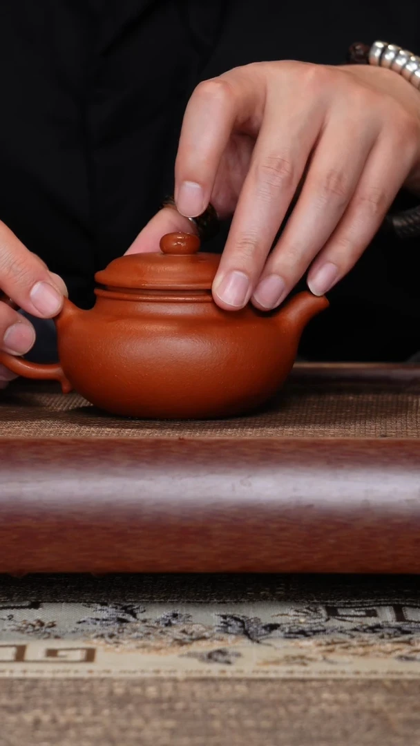 【闪购商品】紫砂茶壶仿古降坡半手工