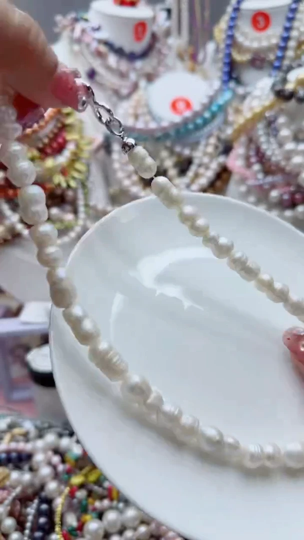 淡水珍珠未镶嵌颈饰1