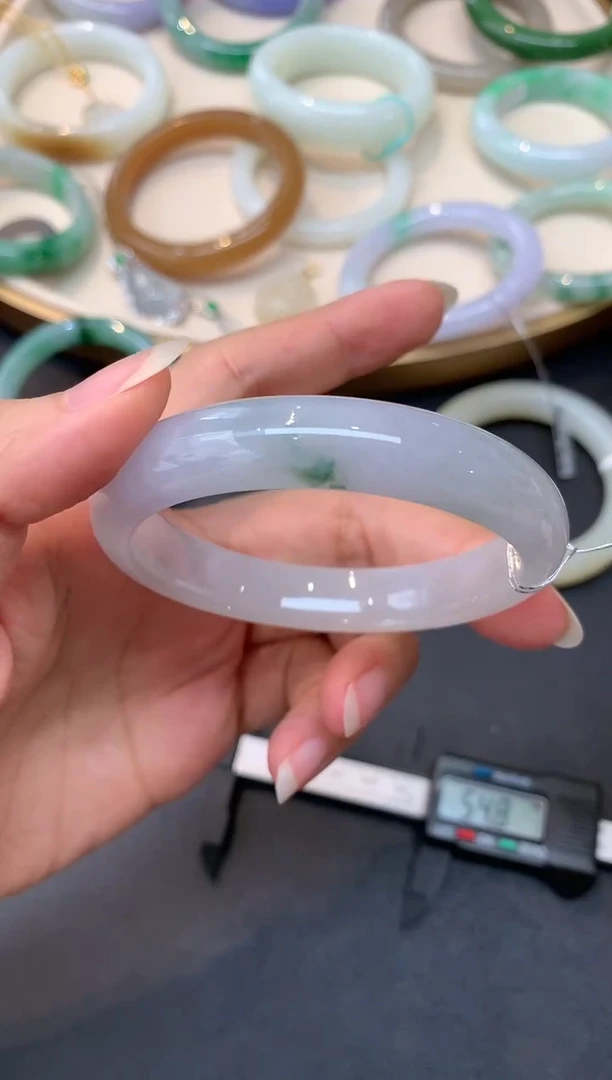 未镶嵌手镯和田玉S125|9900