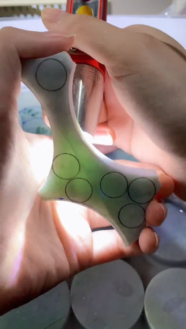 未镶嵌裸石翡翠天然缅甸翡翠FC525