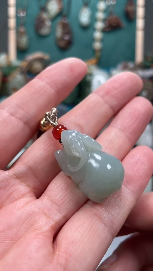 未镶嵌和田玉挂件0022