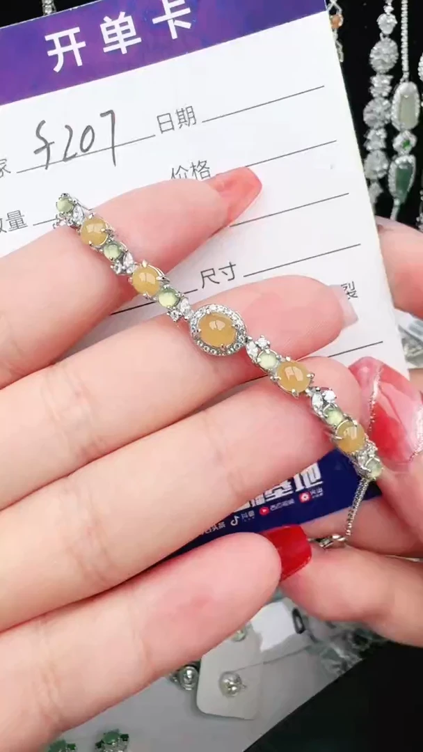 翡翠戒指银S925镶嵌1111