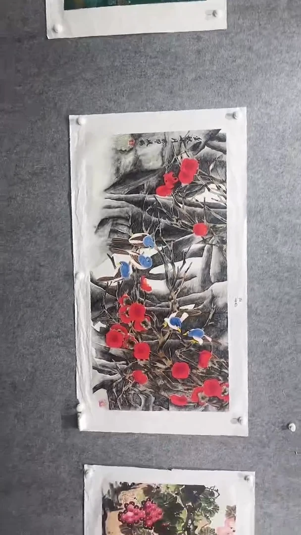 国画邹风梅老师作品