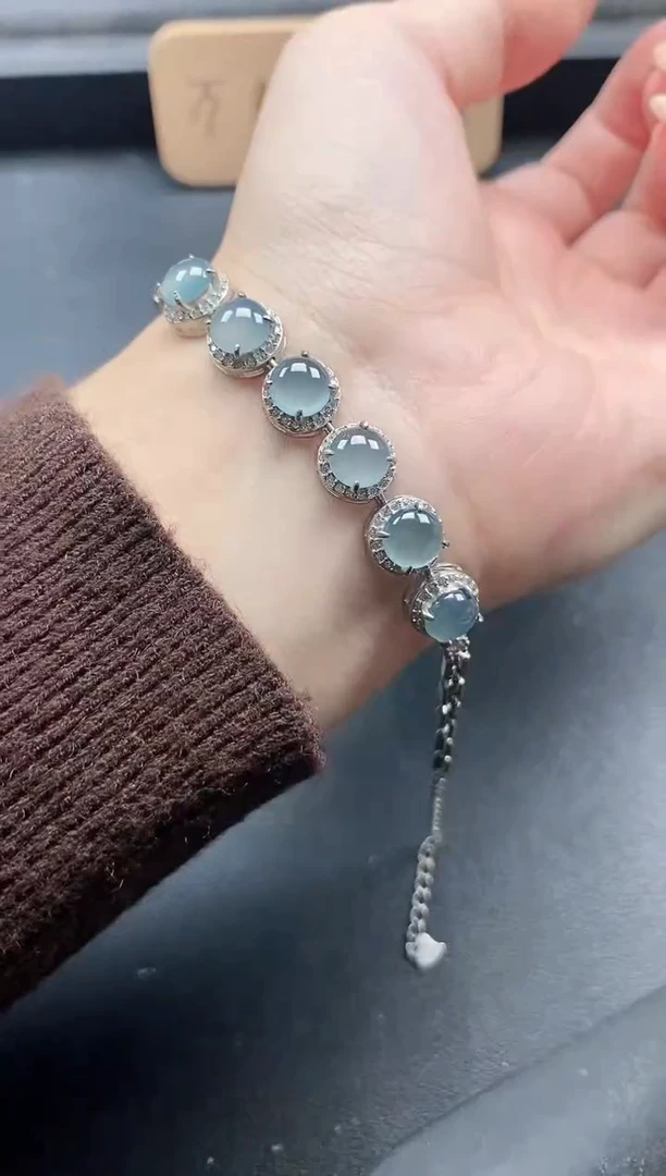 银S925镶嵌戒指翡翠51151