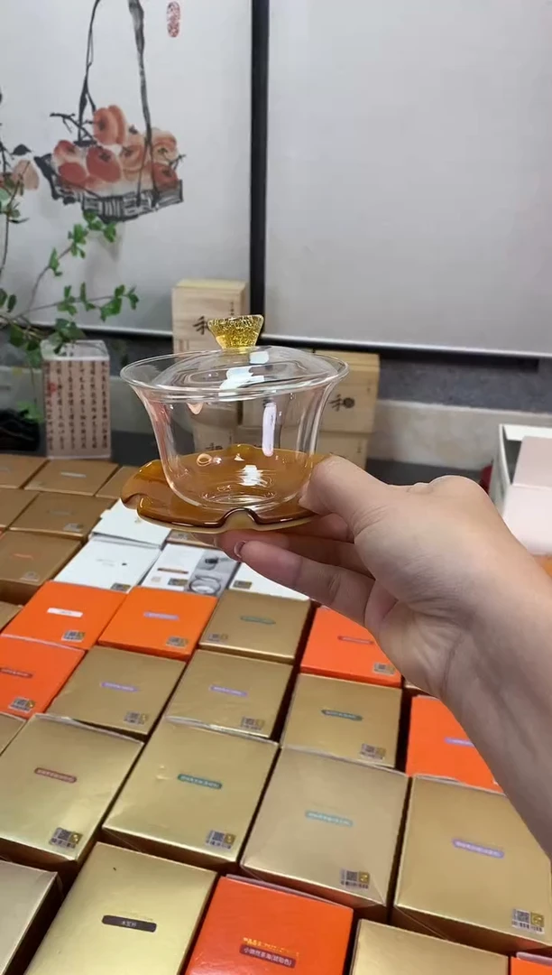 幻彩/禾玉盖碗/金玉