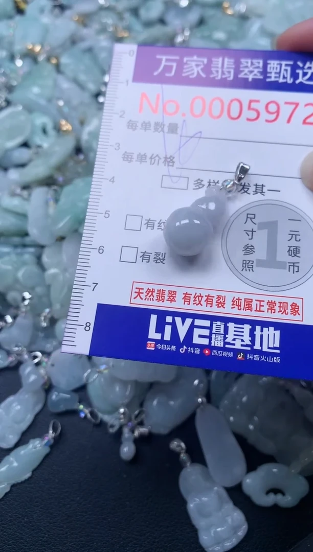 颈饰未镶嵌翡翠5972