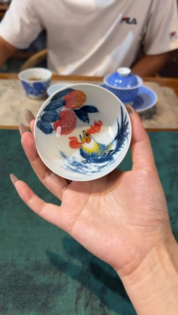 瓷片竹林草堂