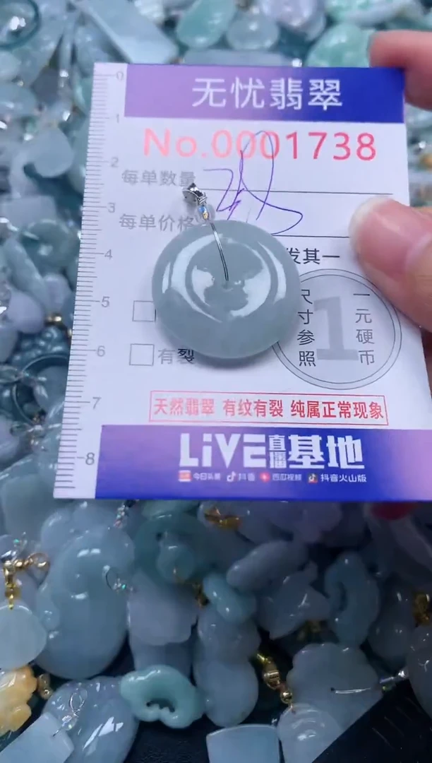 颈饰未镶嵌翡翠1738