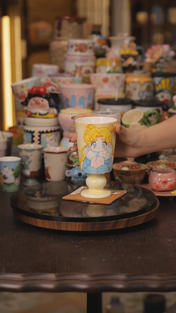 景德镇釉下彩绘设计师款式陶瓷