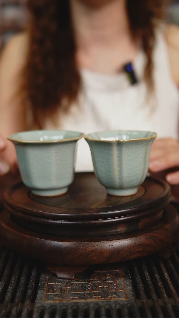 杯子原产地原矿釉汝瓷