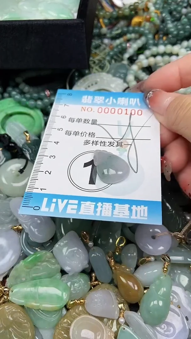 【闪购商品】翡翠颈饰未镶嵌闪购00000100多样性发其一