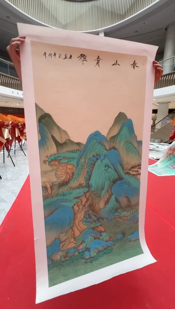 国画周建真老师作品
