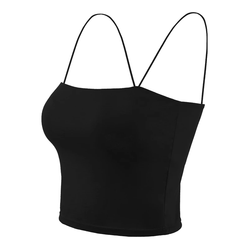 茉寻一字吊带美背心均码聚拢文胸内搭打底初夏穿搭HZ