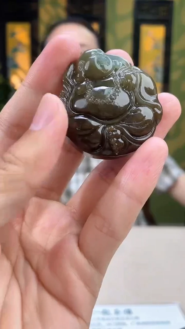 和田玉未镶嵌颈饰多样性拍一发一140091